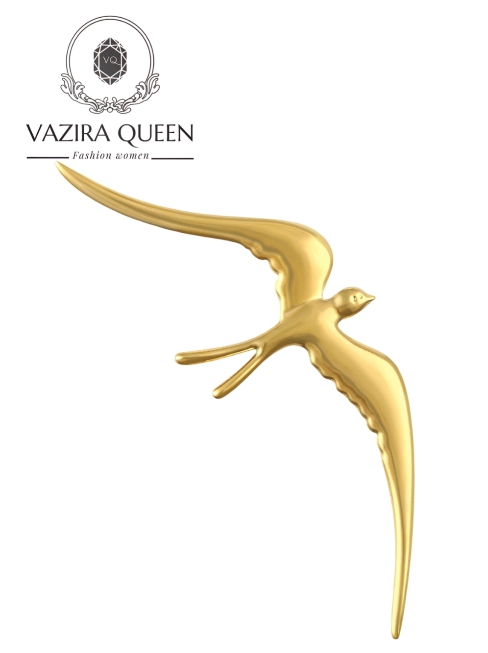 VQ Swallow Brooch